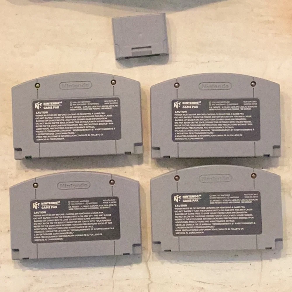 Nintendo 64 Console & Pokemon Mario Games & 2 Controllers N64 Original Authentic - Picture 6 of 14